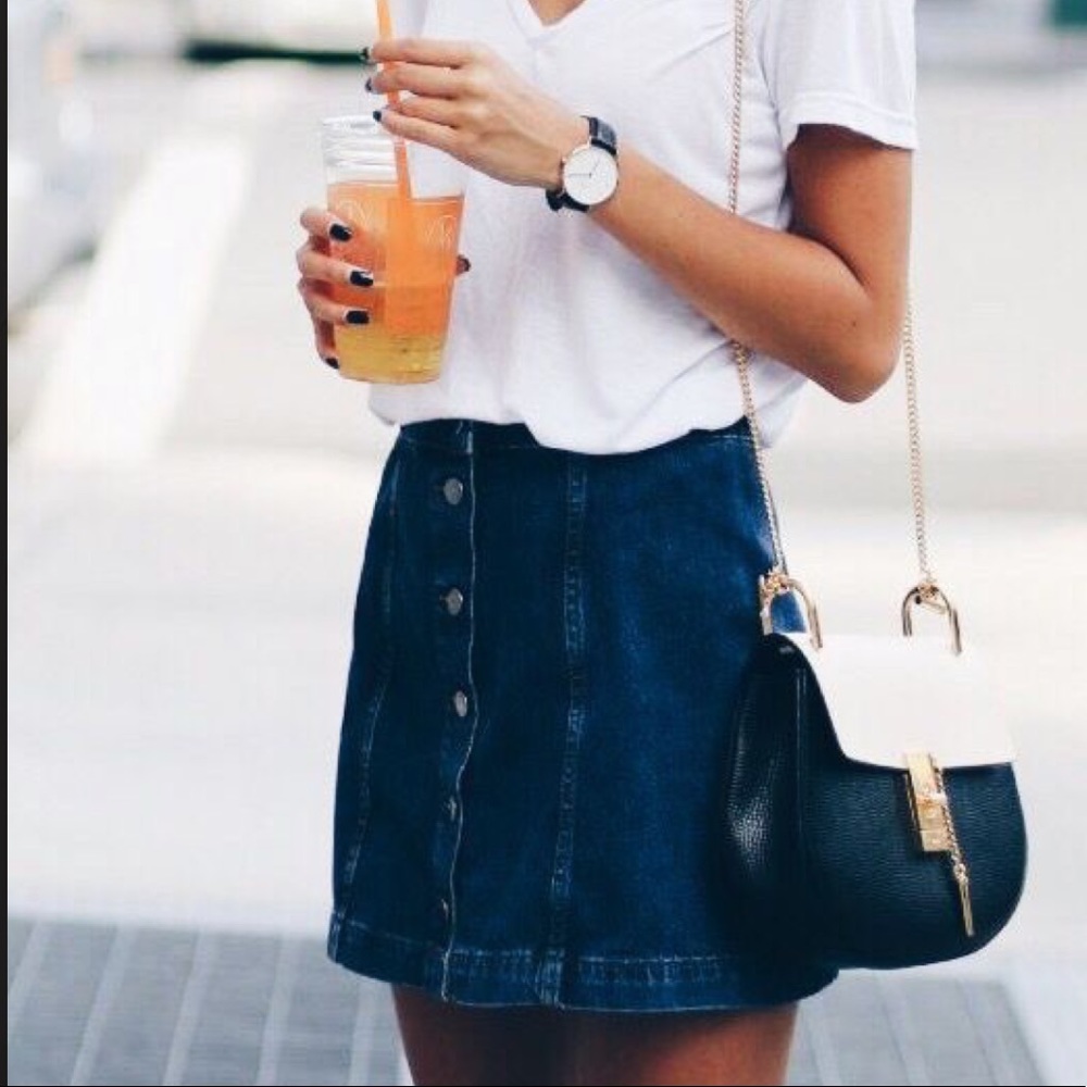 Topshop denim skirt - Picture 10 of 11